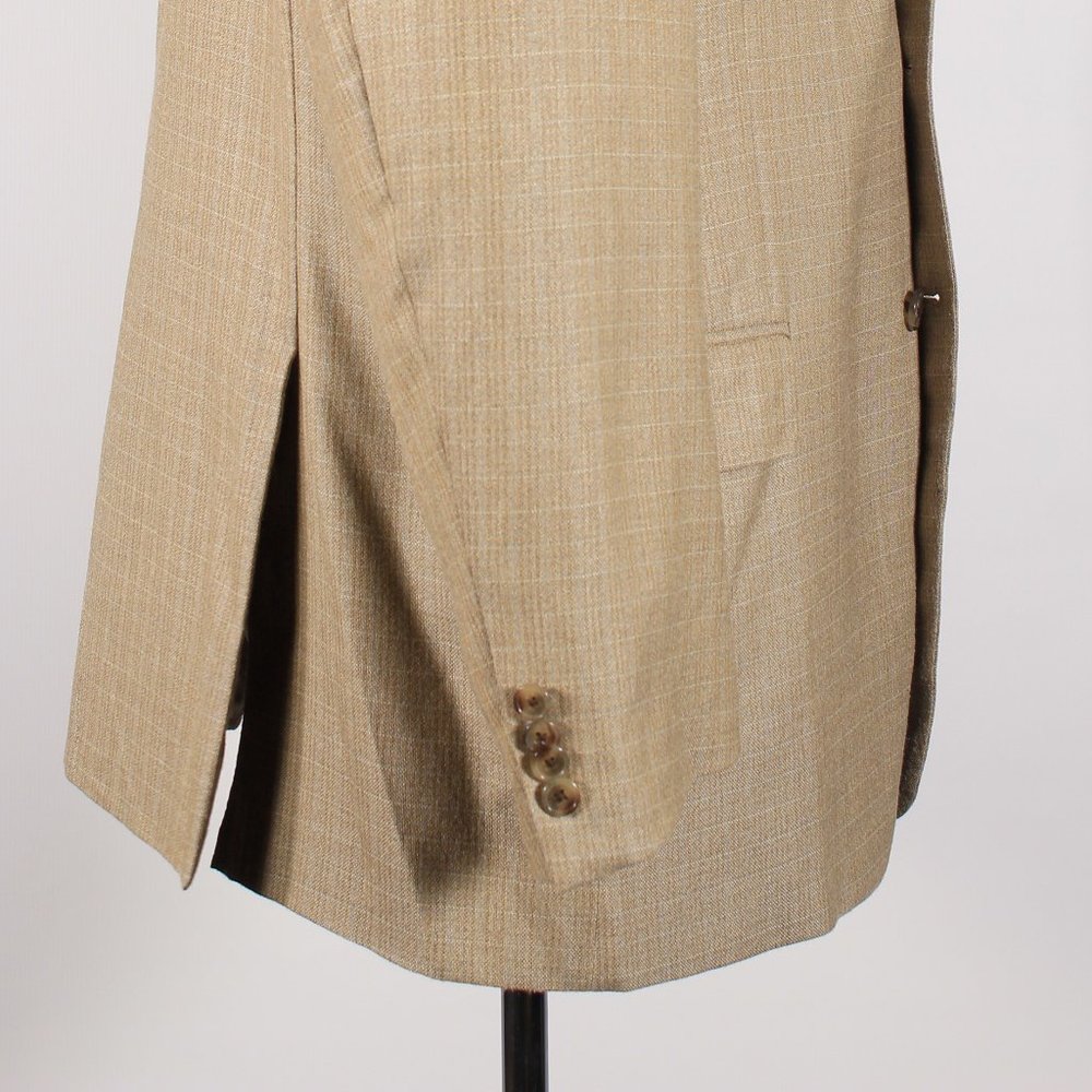 Joseph Abboud 44R Beige Sport Coat G639_3